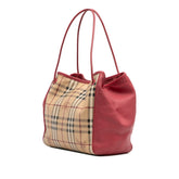 Small Haymarket Check Coated Canvas Canterbury Tote